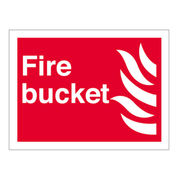 Fire Bucket Sign